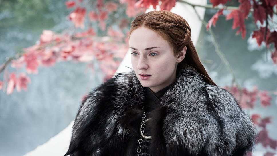 Sansa Stark Sansa Stark is a fictional character created by American author George R. R. Martin. She is a prominent character in Martin's awar...